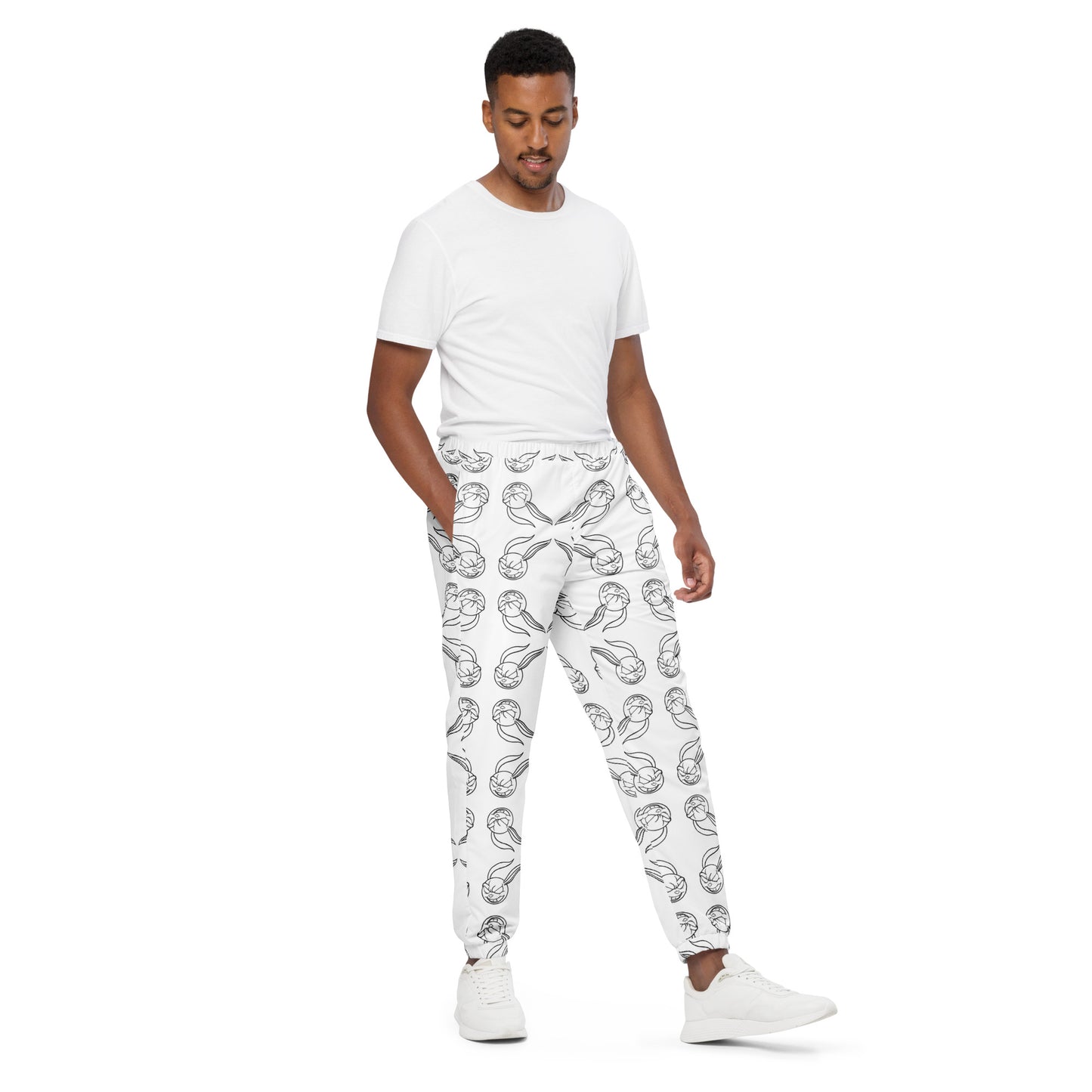 HB Pattern Track Pants