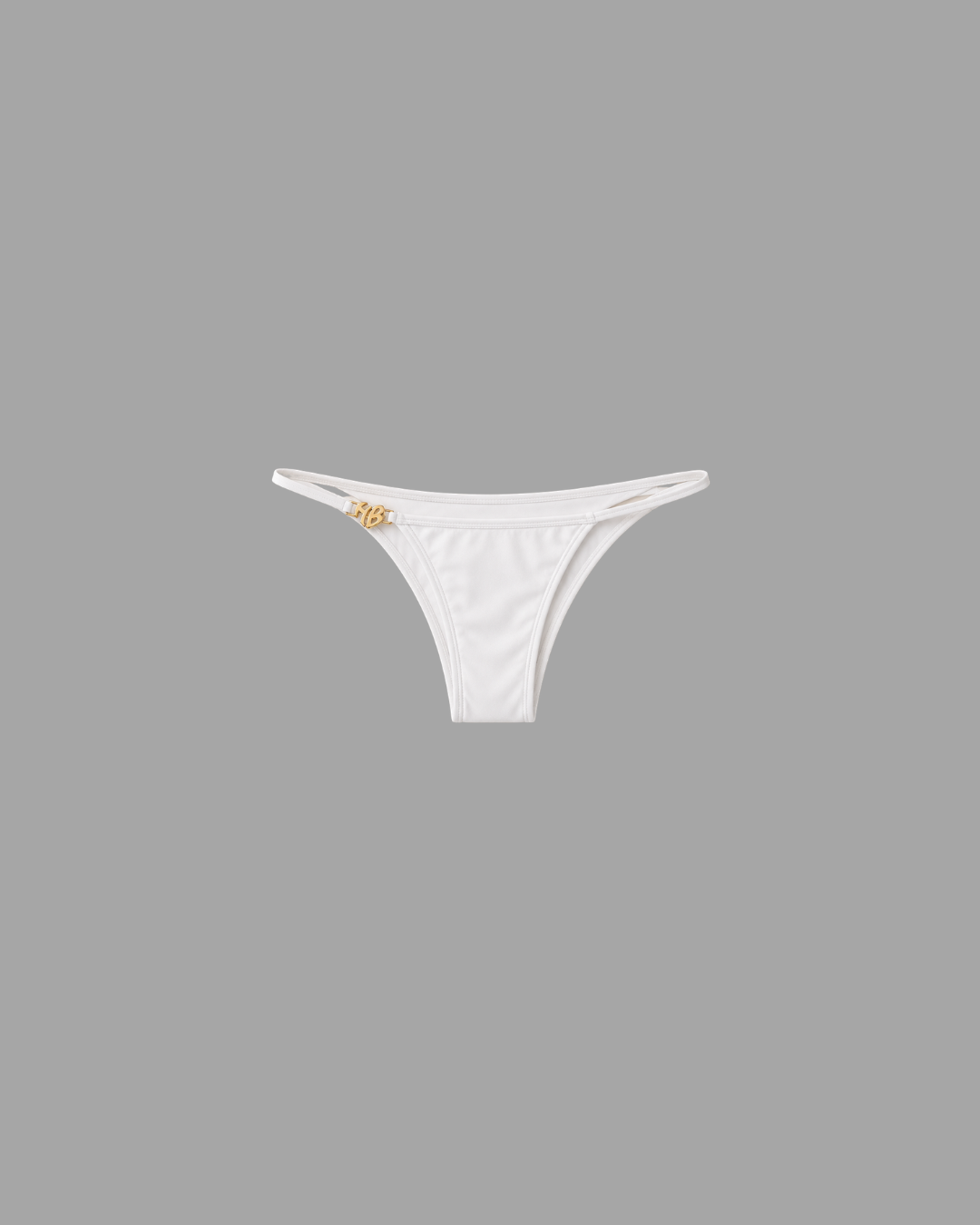 Bottom Pearl White HB Bikini