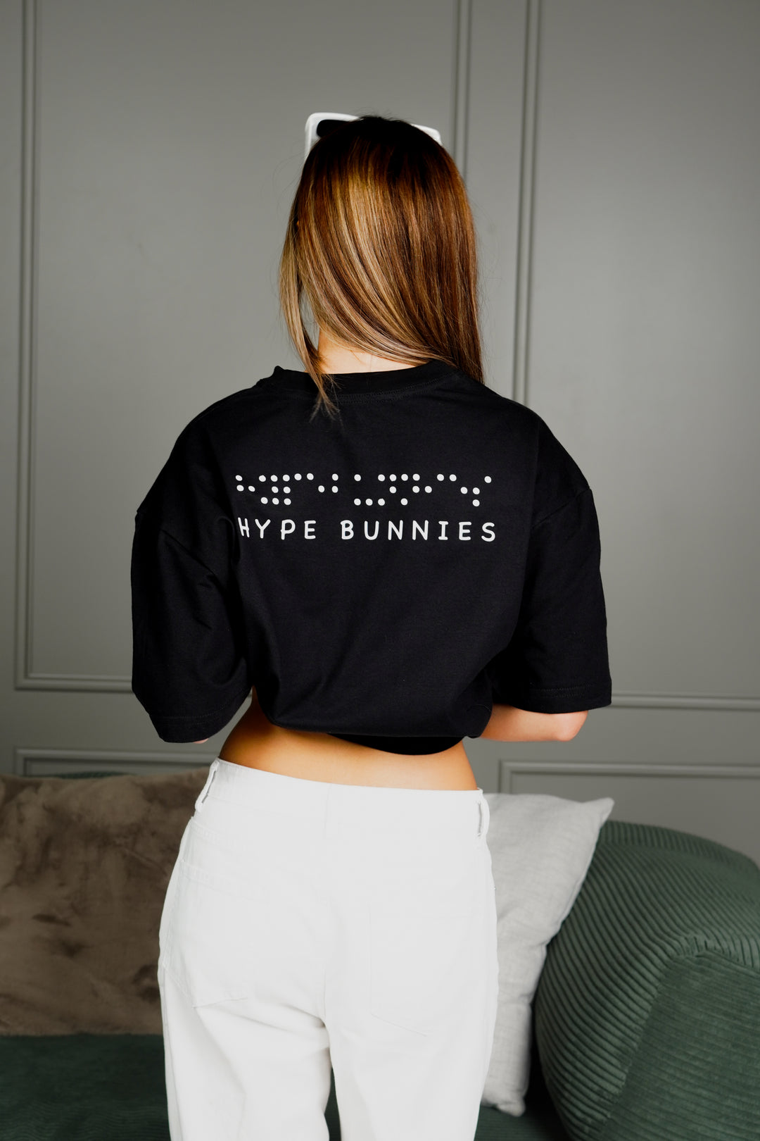 Braille Oversized Tee