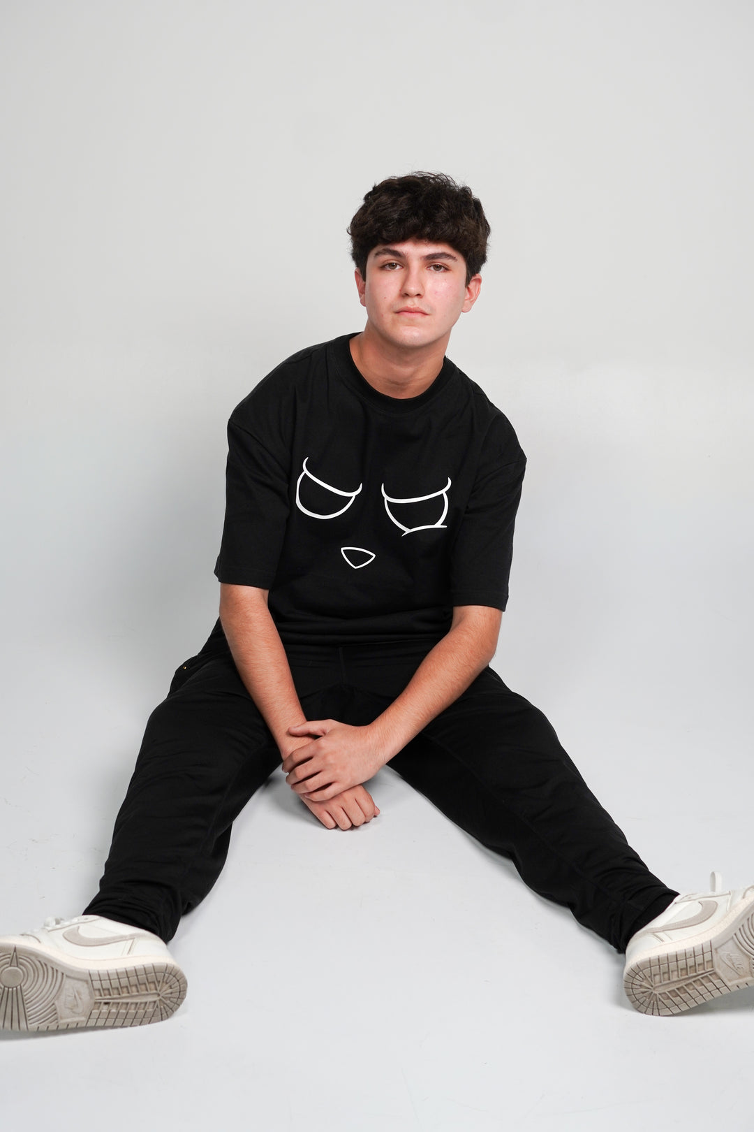 Bunny Eyes Oversized Tee