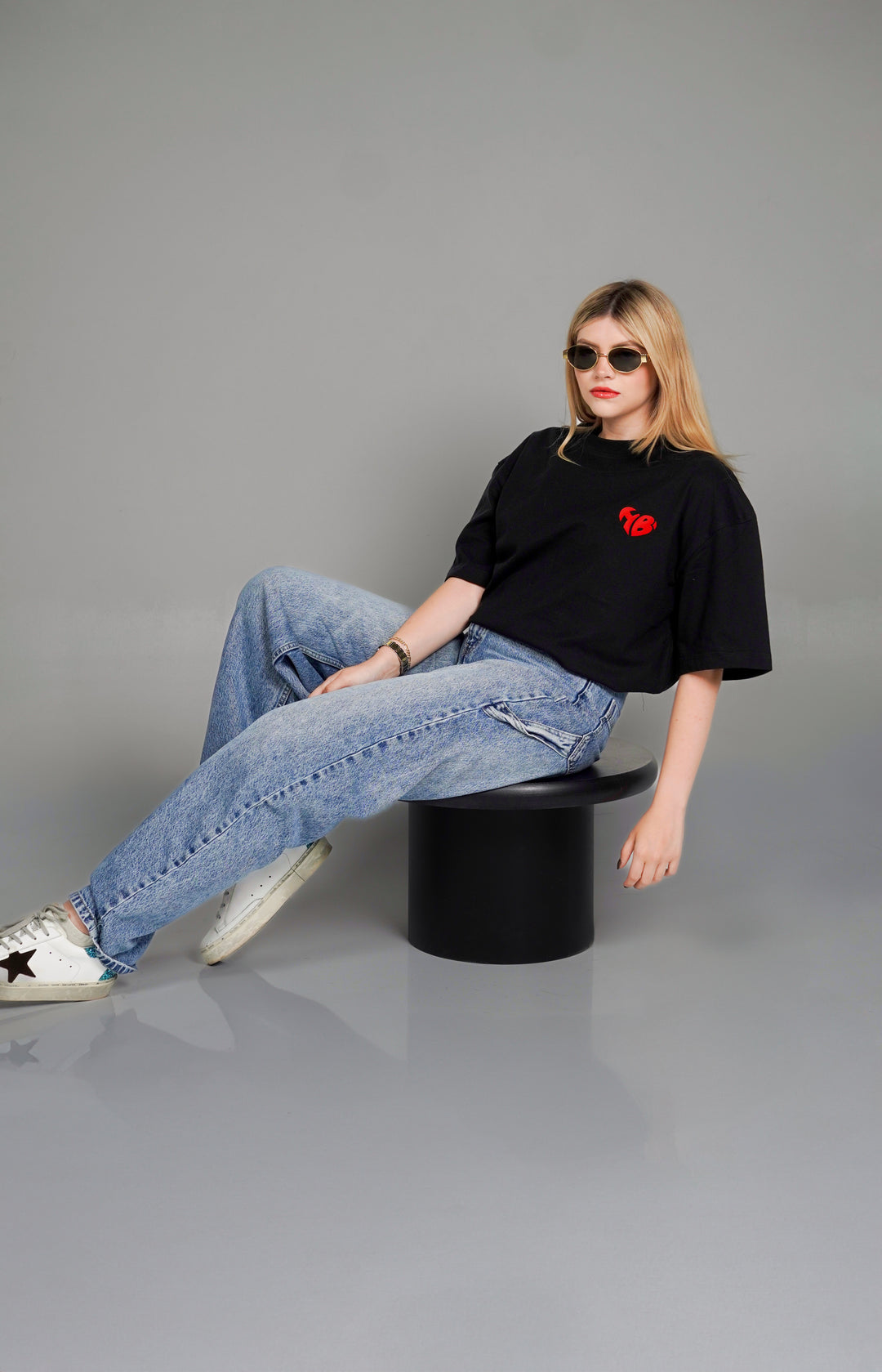 Heartbeat Oversized Tee
